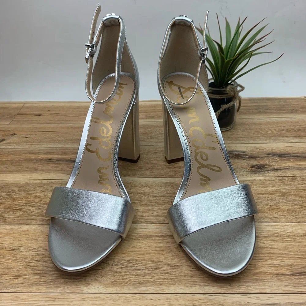 Sam Edelman Yaro Ankle Strap Sandal sz 8.5 - Picture 3 of 11